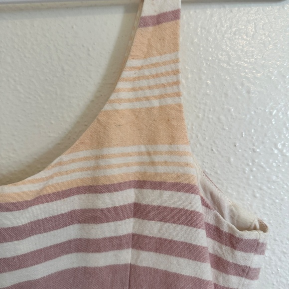 Mara Hoffman Cotton Stripped Button Dress - Picture 6 of 13